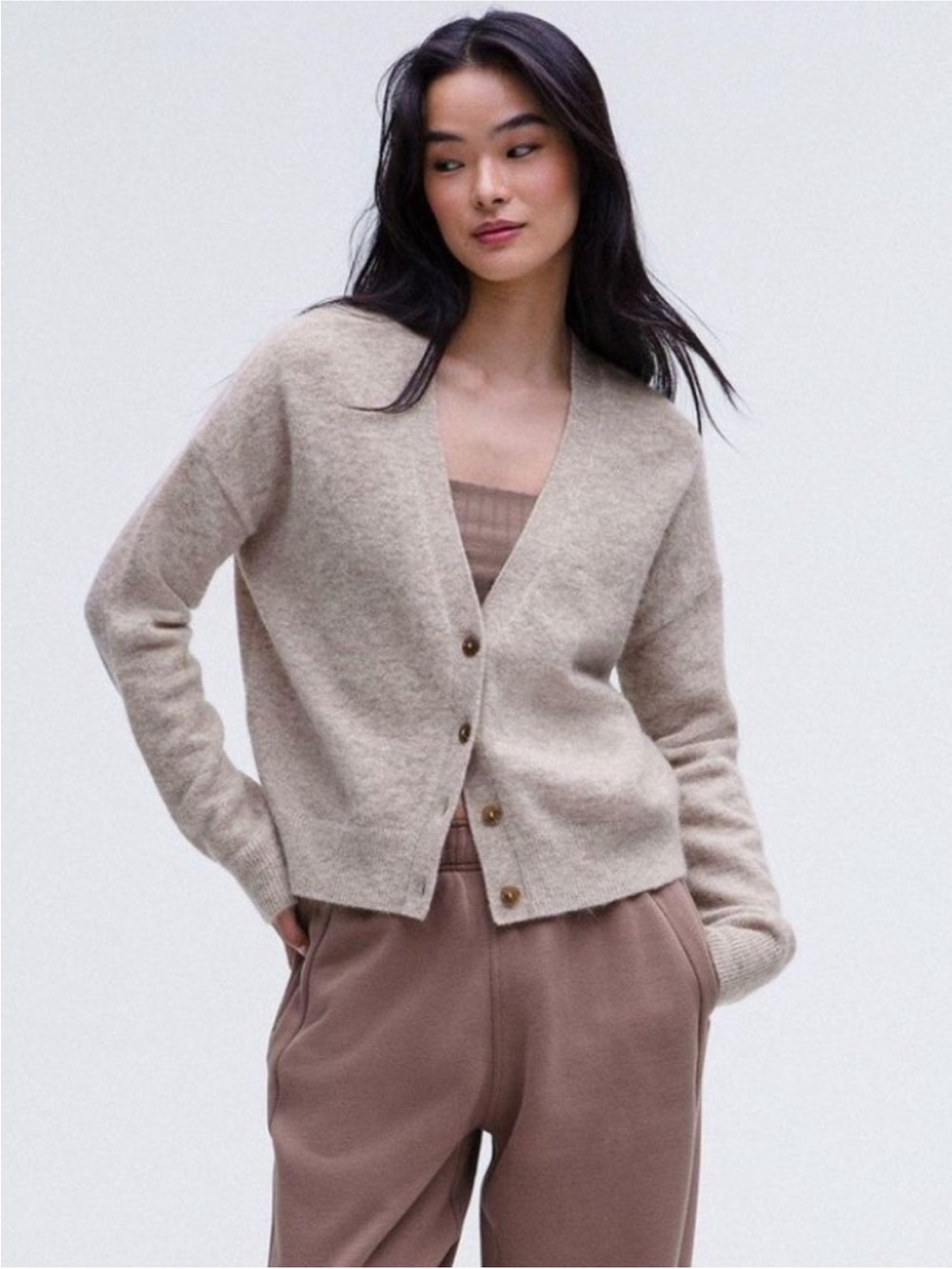 Lululemon Alpaca Wool Blend Cardigan